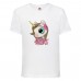 Футболка детская Единорог 0041 (Unicorn) белая (UNN wh 0041)104 см