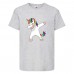 Футболка детская Единорог 002 (Unicorn) серая (UNN gry 002)104 см