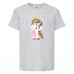 Футболка детская Единорог 0016 (Unicorn) серая (UNN gry 0016)104 см
