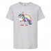 Футболка детская Единорог 0017 (Unicorn) серая (UNN gry 0017)104 см