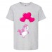 Футболка детская Единорог 0020 (Unicorn) серая (UNN gry 0020)104 см