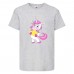 Футболка детская Единорог 0021 (Unicorn) серая (UNN gry 0021)104 см