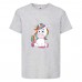 Футболка детская Единорог 0022 (Unicorn) серая (UNN gry 0022)104 см