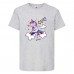 Футболка детская Единорог 0027 (Unicorn) серая (UNN gry 0027)104 см