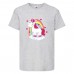Футболка детская Единорог 0037 (Unicorn) серая (UNN gry 0037)104 см