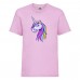 Футболка Единорог 007 (Unicorn) светлорозовая (EDNG lpnc 007) 140 см
