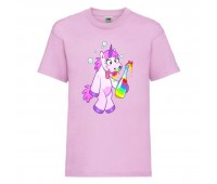 Футболка Единорог 0042 (Unicorn) светлорозовая (EDNG lpnc 0042) 140 см