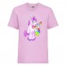 Футболка Единорог 0042 (Unicorn) светлорозовая (EDNG lpnc 0042) 140 см