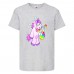 Футболка Единорог 0042 (Unicorn) серая (EDNG gry 0042) 140 см