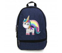 Рюкзак детский Единорог 0017 ( Unicorn ) Cappuccino Toys EDN-0017 blue синий