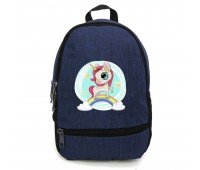 Рюкзак детский Единорог 0026 ( Unicorn ) Cappuccino Toys EDN-0026 blue синий