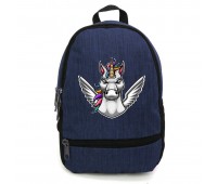 Рюкзак детский Единорог 0039 ( Unicorn ) Cappuccino Toys EDN-0039 blue синий