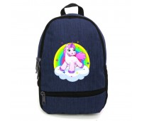 Рюкзак детский Единорог 0043 ( Unicorn ) Cappuccino Toys EDN-0043 blue синий