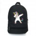 Рюкзак детский Единорог 002 ( Unicorn ) Cappuccino Toys EDN-002 black черный