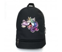Рюкзак детский Единорог 003 ( Unicorn ) Cappuccino Toys EDN-003 black черный