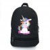 Рюкзак детский Единорог 006 ( Unicorn ) Cappuccino Toys EDN-006 black черный