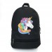 Рюкзак детский Единорог 0011 ( Unicorn ) Cappuccino Toys EDN-0011 black черный
