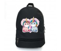 Рюкзак детский Единорог 0013 ( Unicorn ) Cappuccino Toys EDN-0013 black черный
