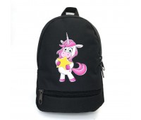 Рюкзак детский Единорог 0021 ( Unicorn ) Cappuccino Toys EDN-0021 black черный