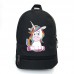Рюкзак детский Единорог 0022 ( Unicorn ) Cappuccino Toys EDN-0022 black черный