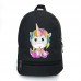 Рюкзак детский Единорог 0033 ( Unicorn ) Cappuccino Toys EDN-0033 black черный
