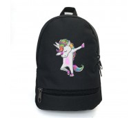 Рюкзак детский Единорог 0035 ( Unicorn ) Cappuccino Toys EDN-0035 black черный
