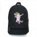 Рюкзак детский Единорог 0035 ( Unicorn ) Cappuccino Toys EDN-0035 black черный