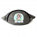 Сумка Бананка Единорог 0026 (Unicorn) на пояс Cappuccino EDN 0026 grey серый