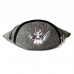 Сумка Бананка Единорог 0039 (Unicorn) на пояс Cappuccino EDN 0039 grey серый