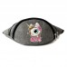 Сумка Бананка Единорог 0041 (Unicorn) на пояс Cappuccino EDN 0041 grey серый