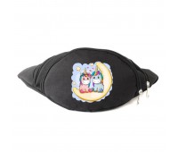 Сумка Бананка Единорог 0025 (Unicorn) на пояс Cappuccino EDN 0025 black черный Сумка Бананка Единорог 0025 (Unicorn) на пояс Cappuccino EDN 0025 black черный