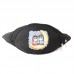 Сумка Бананка Единорог 0025 (Unicorn) на пояс Cappuccino EDN 0025 black черный