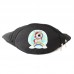 Сумка Бананка Единорог 0026 (Unicorn) на пояс Cappuccino EDN 0026 black черный