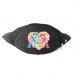 Сумка Бананка Единорог 0032 (Unicorn) на пояс Cappuccino EDN 0032 black черный
