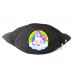 Сумка Бананка Единорог 0043 (Unicorn) на пояс Cappuccino EDN 0043 black черный