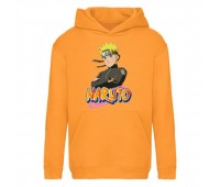 Худи детская Наруто 001 (Naruto) оранжевый (NAR orn 001) 116 см