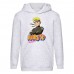 Худи детская Наруто 001 (Naruto) серый (NAR gry 001) 116 см