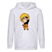 Худи детская Наруто 003 (Naruto) серый (NAR gry 003) 152 см