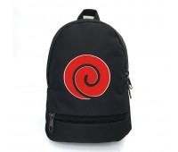 Рюкзак BIG Наруто School Bag черный Naruto-09 (43 х 30 х 17 см)