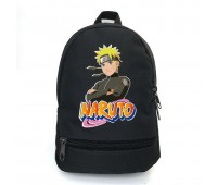 Рюкзак BIG Наруто School Bag черный Naruto-010 (43 х 30 х 17 см)