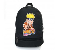 Рюкзак BIG Наруто School Bag черный Naruto-011 (43 х 30 х 17 см)