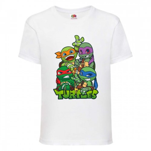 Футболка детская Черепашки Ниндзя 0023 (Ninja Turtles) белая (NTS wh 0023) 104 см Футболка детская Черепашки Ниндзя 0023 (Ninja Turtles) белая (NTS wh 0023) 104 см