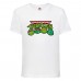 Футболка детская Черепашки Ниндзя 0025 (Ninja Turtles) белая (NTS wh 0025) 104 см