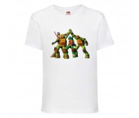 Футболка детская Черепашки Ниндзя 0026 (Ninja Turtles) белая (NTS wh 0026) 104 см Футболка детская Черепашки Ниндзя 0026 (Ninja Turtles) белая (NTS wh 0026) 104 см