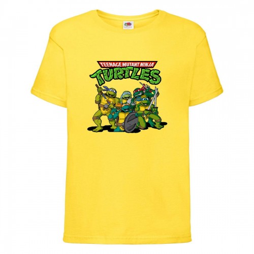 Футболка детская Черепашки Ниндзя 004 (Ninja Turtles) желтая (NTS yel 004) 104 см Футболка детская Черепашки Ниндзя 004 (Ninja Turtles) желтая (NTS yel 004) 104 см
