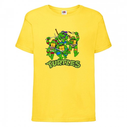 Футболка детская Черепашки Ниндзя 006 (Ninja Turtles) желтая (NTS yel 006) 104 см Футболка детская Черепашки Ниндзя 006 (Ninja Turtles) желтая (NTS yel 006) 104 см