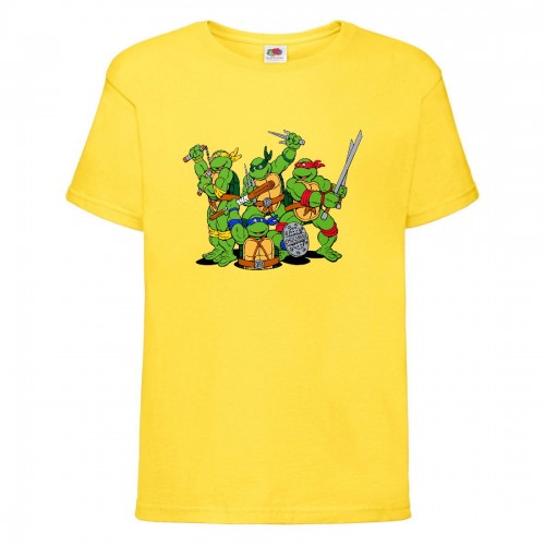 Футболка детская Черепашки Ниндзя 009 (Ninja Turtles) желтая (NTS yel 009) 104 см Футболка детская Черепашки Ниндзя 009 (Ninja Turtles) желтая (NTS yel 009) 104 см