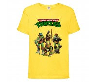 Футболка детская Черепашки Ниндзя 0011 (Ninja Turtles) желтая (NTS yel 0011) 104 см Футболка детская Черепашки Ниндзя 0011 (Ninja Turtles) желтая (NTS yel 0011) 104 см