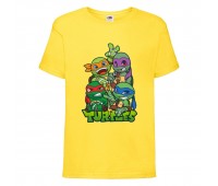 Футболка детская Черепашки Ниндзя 0023 (Ninja Turtles) желтая (NTS yel 0023) 104 см