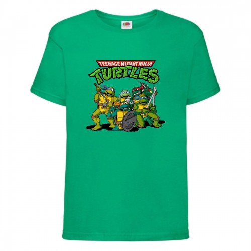 Футболка детская Черепашки Ниндзя 004 (Ninja Turtles) зеленая (NTS grn 004) 104 см Футболка детская Черепашки Ниндзя 004 (Ninja Turtles) зеленая (NTS grn 004) 104 см